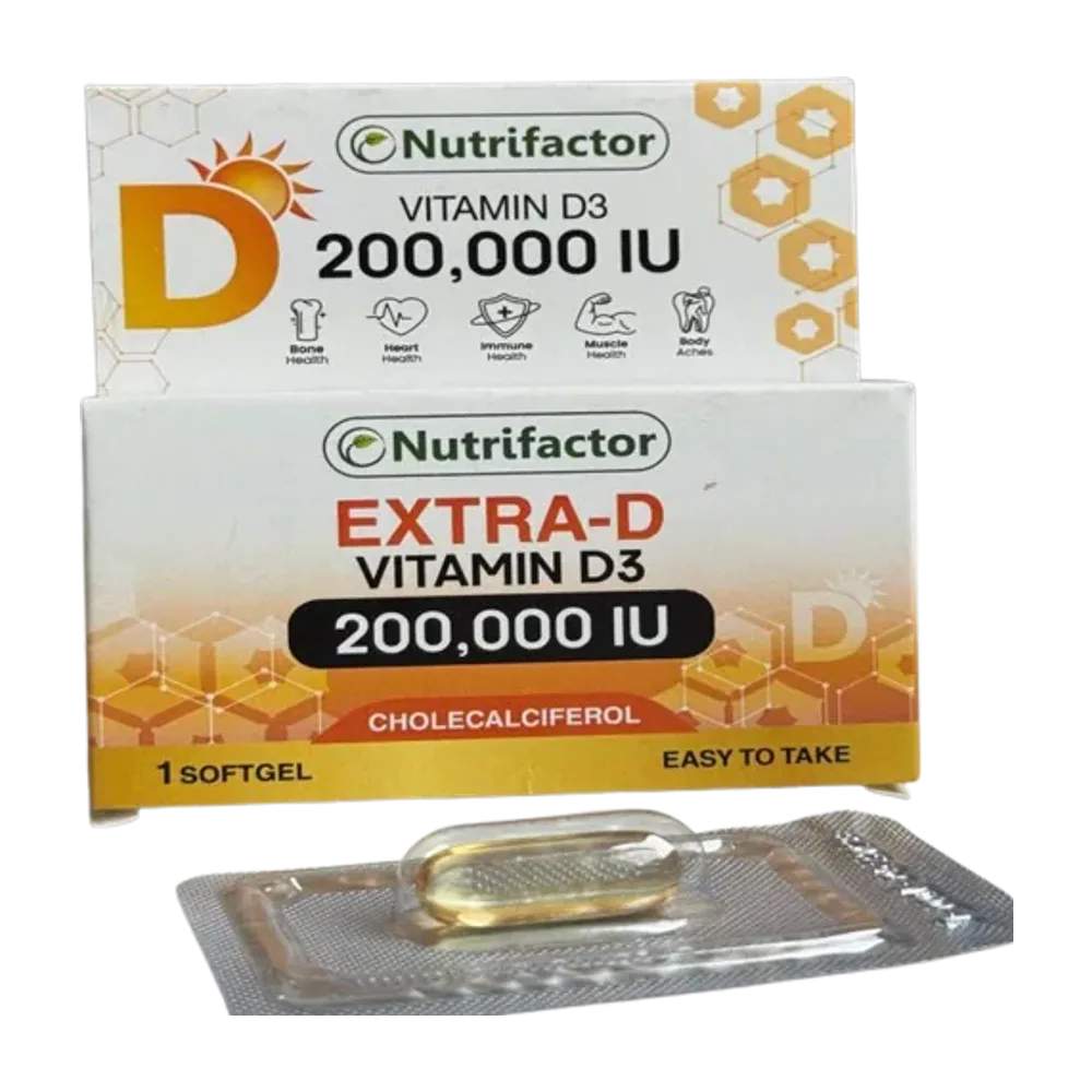 Extra - D vitamin D3 200,000 IU 1softgel