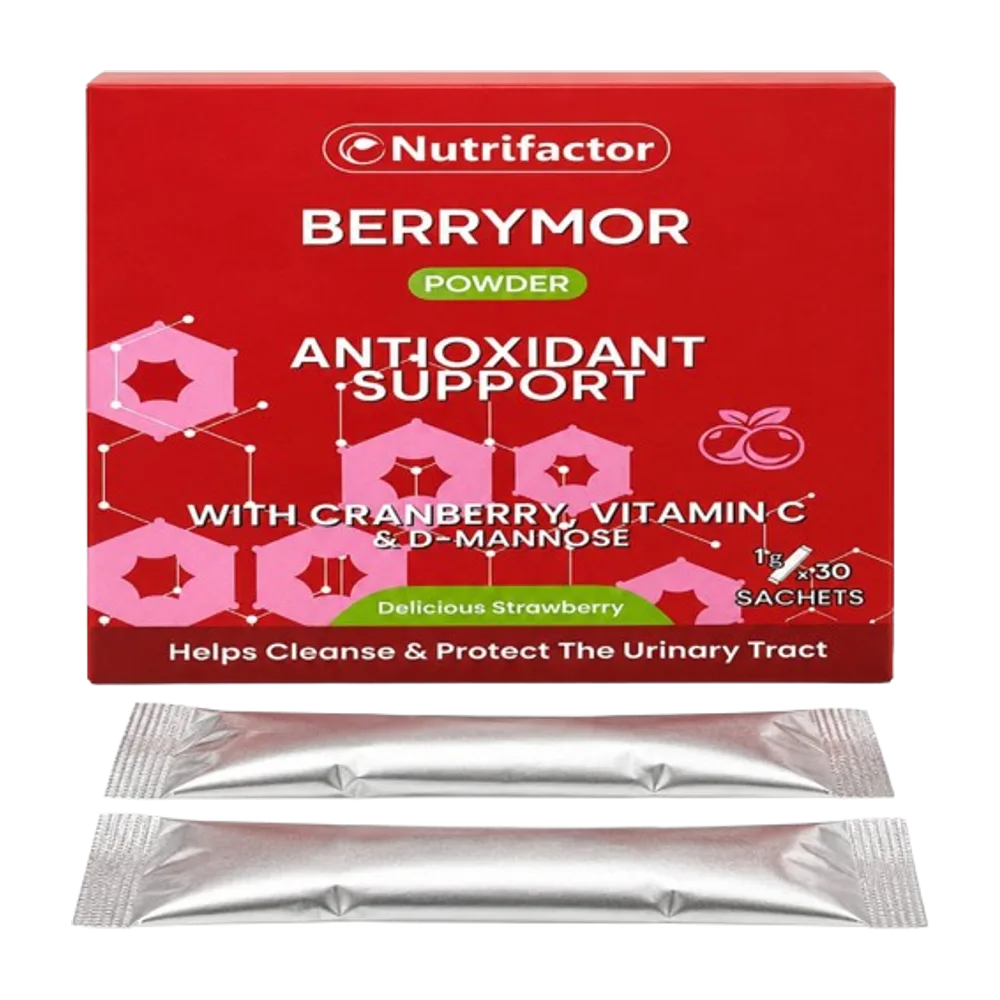 Berrymor powder with cranberry, vitamin c&d mannose 30sachets