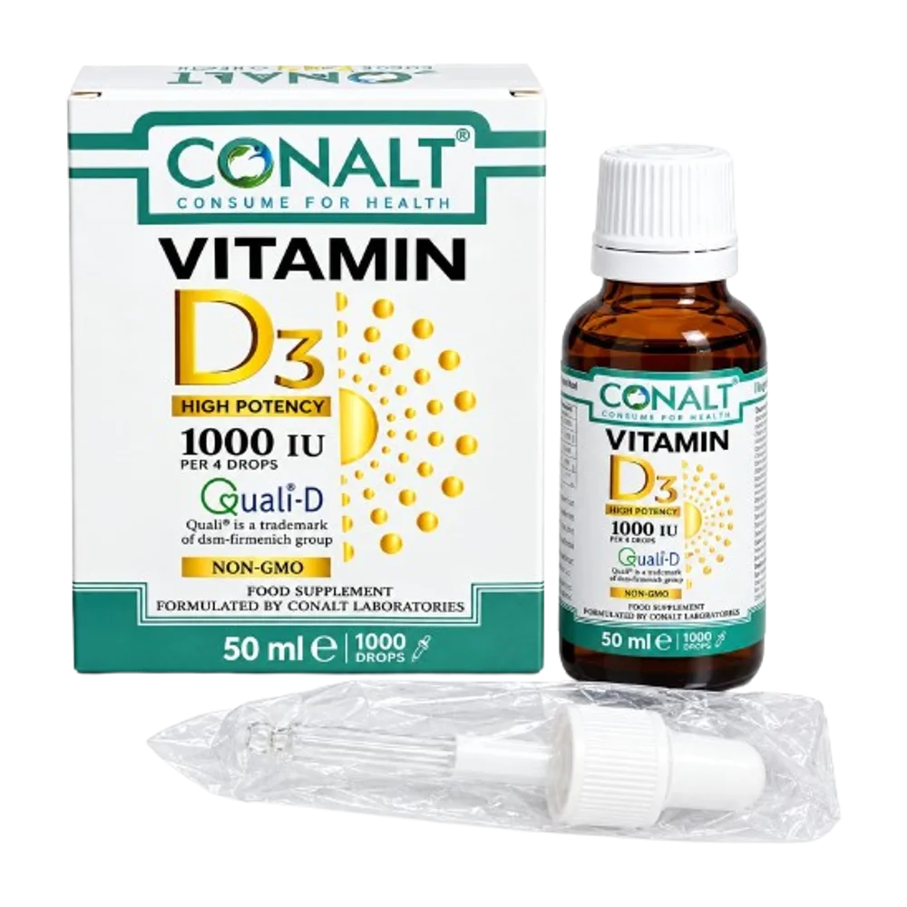 Vitamin D3 1000iu drops 50 ml