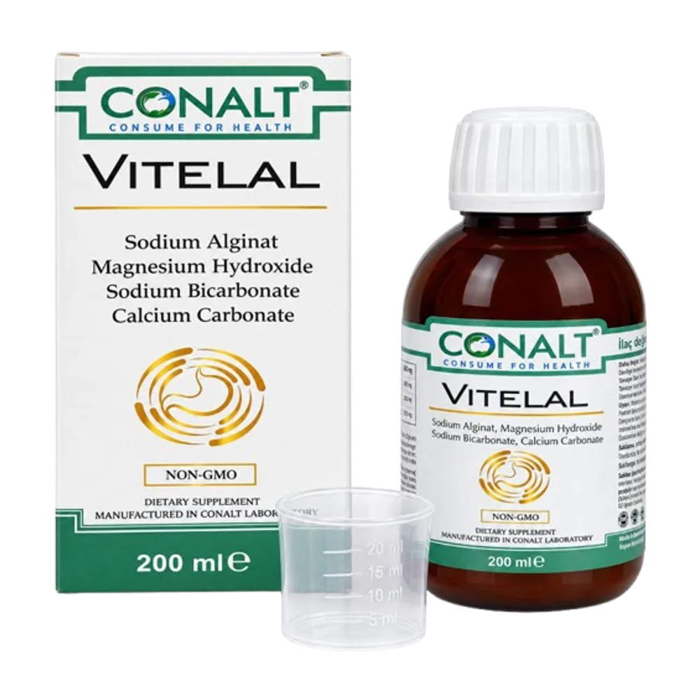 Vitelal sod alg + mag hyd + sod bic +cal carb 200 ml