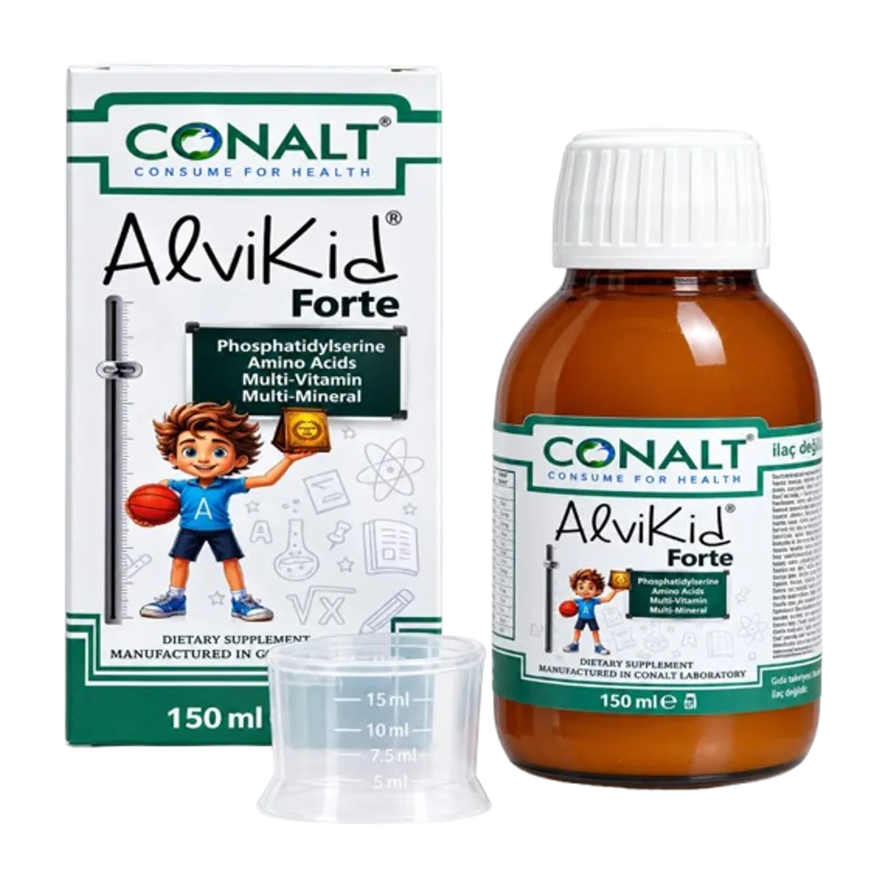 Alvikid forte phosphatidylserine amino acid multivitamin + mineral 150 ml