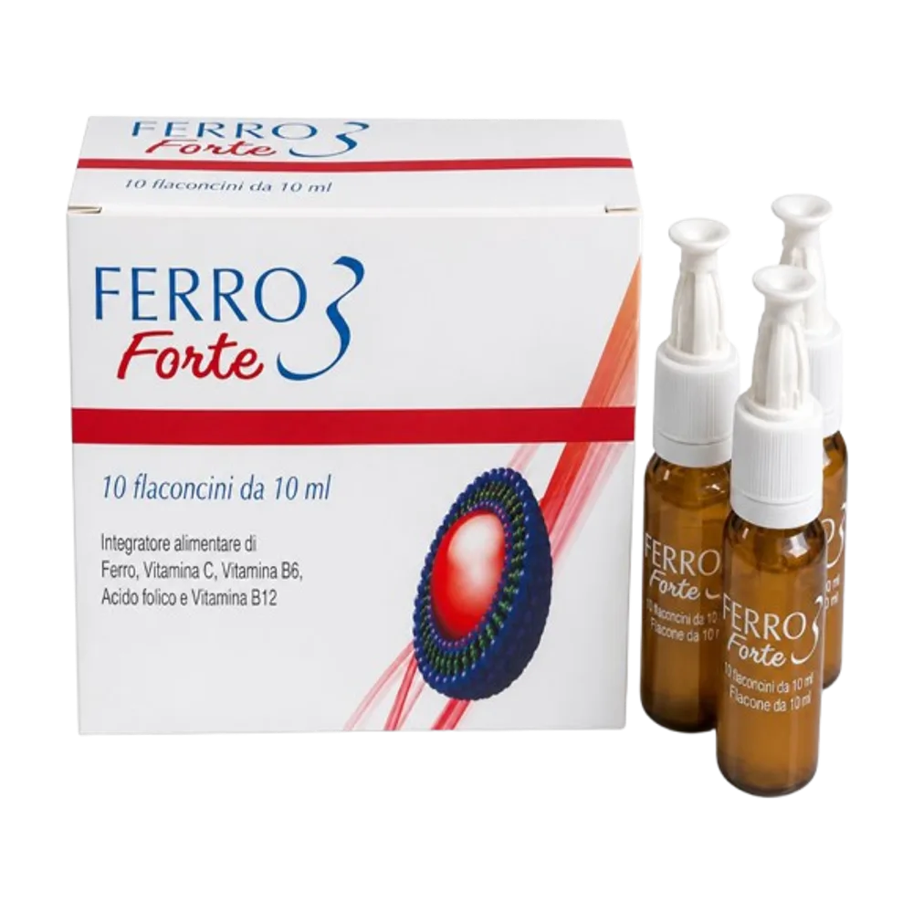 Ferro 3 forte flacona 10 X 10 ml