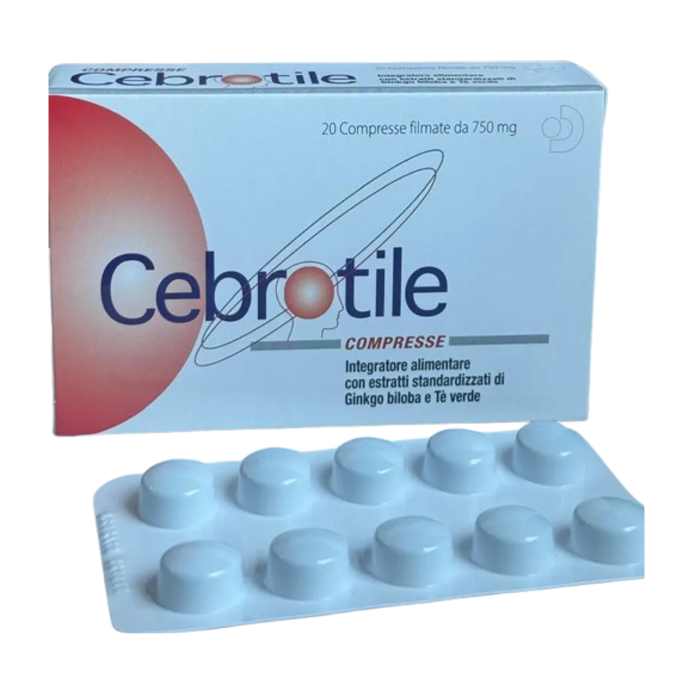 Cebrotile 750 mg X 20compresse