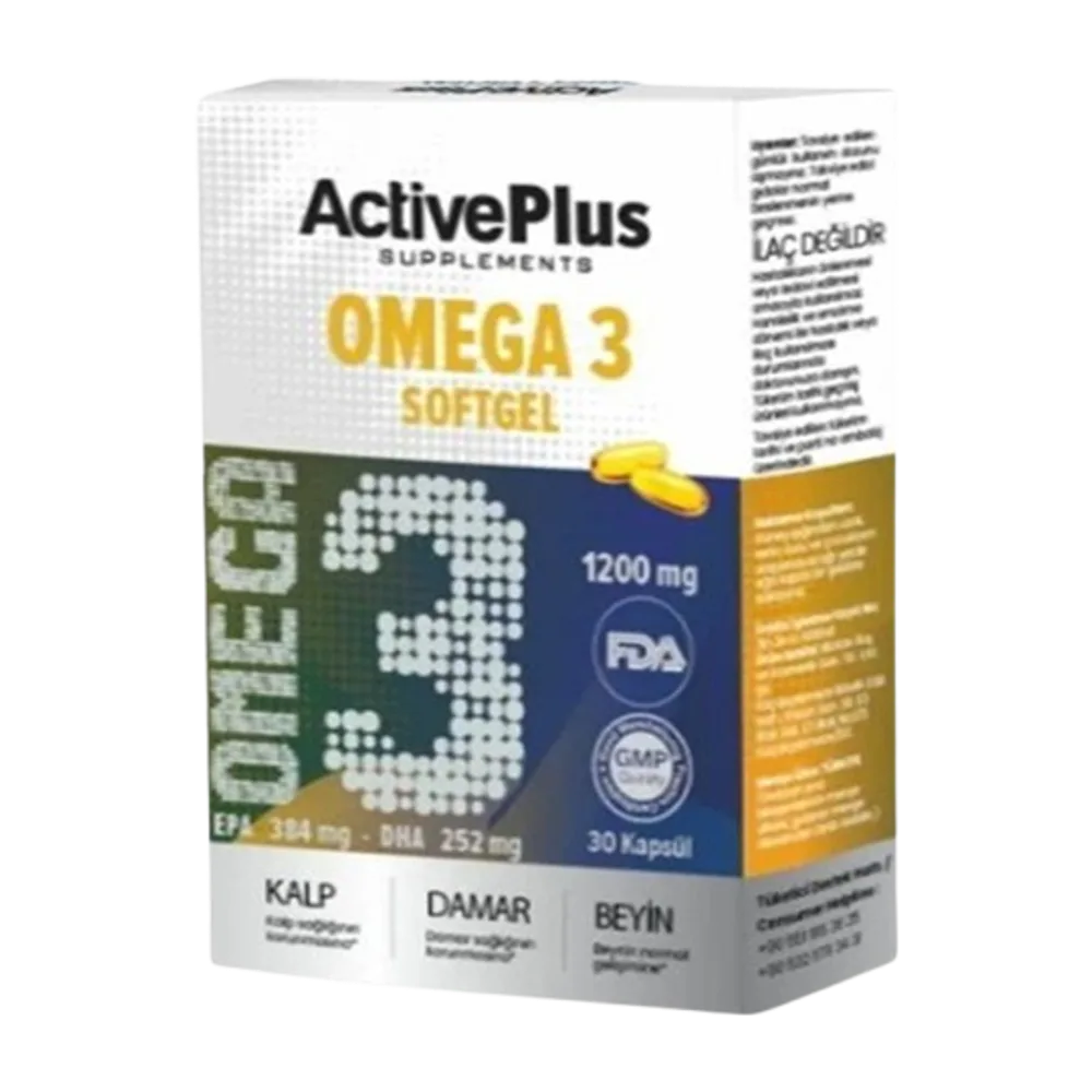 Omega – 3 1200 mg 30 capsules