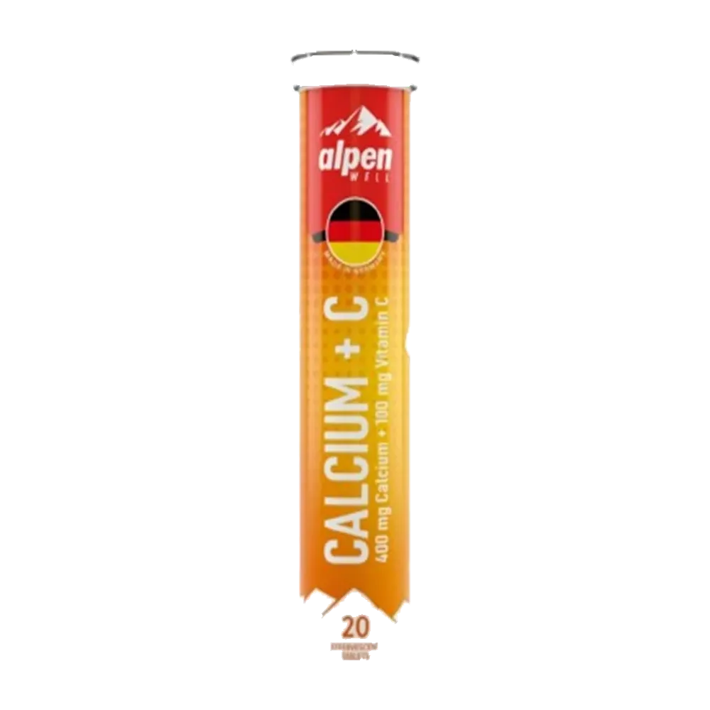 Calcium 400 mg + Vit C 100 mg 20eff