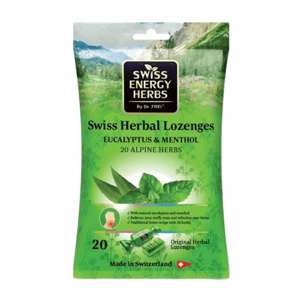 HERBAL LOZENGES eucalyptus & menthol