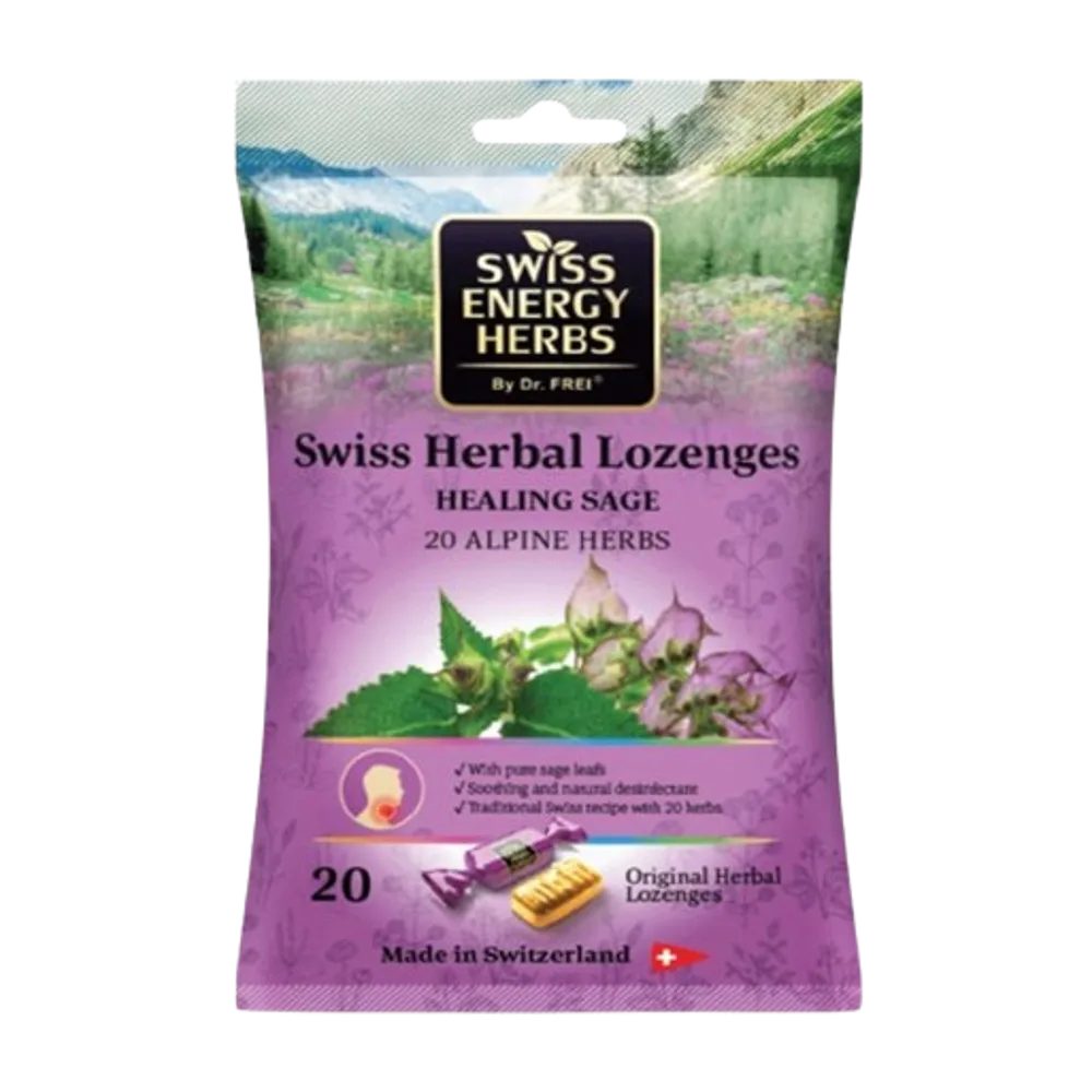 HERBAL LOZENGES natural sage