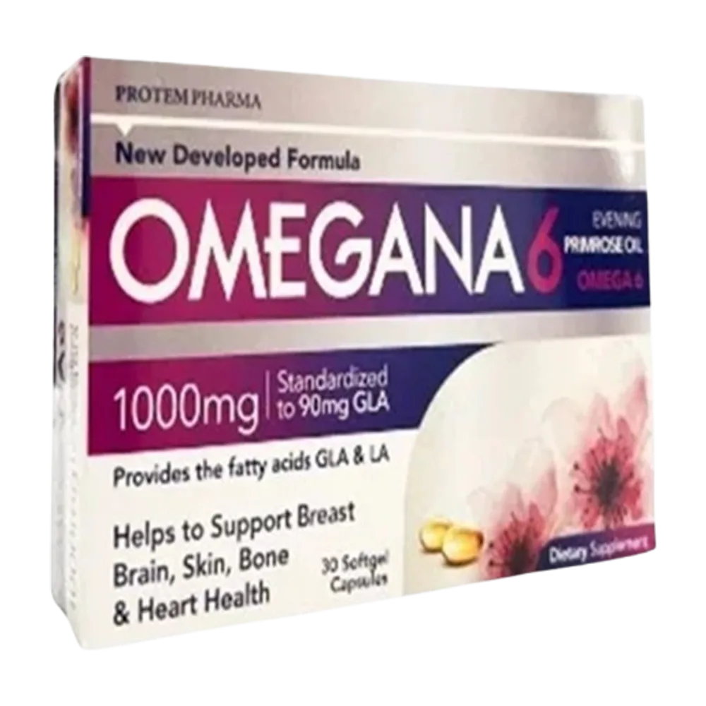 Omegana 1000 mg Omega-6 30 softgel capsules