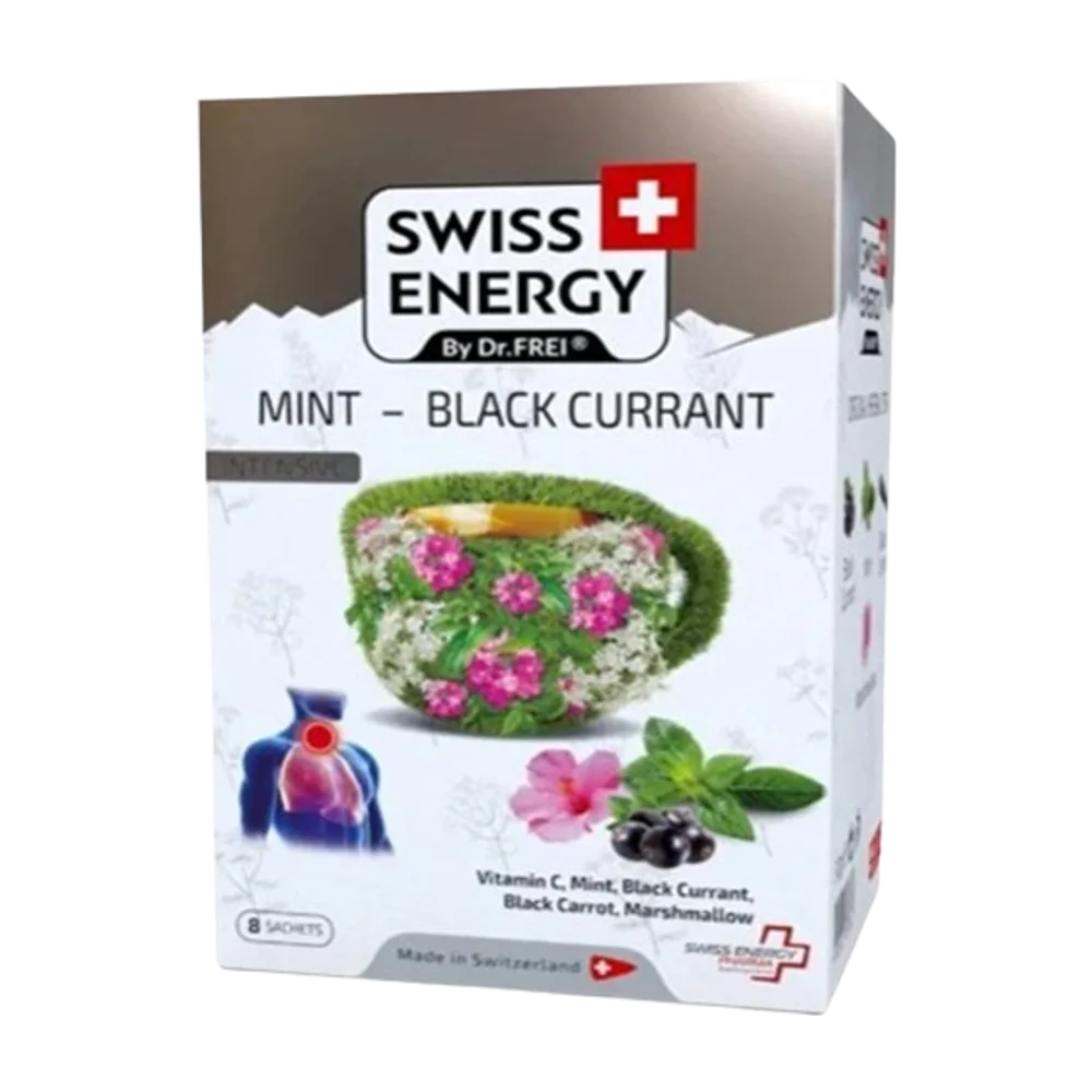 Qaj – mint – black currant 8 sachets
