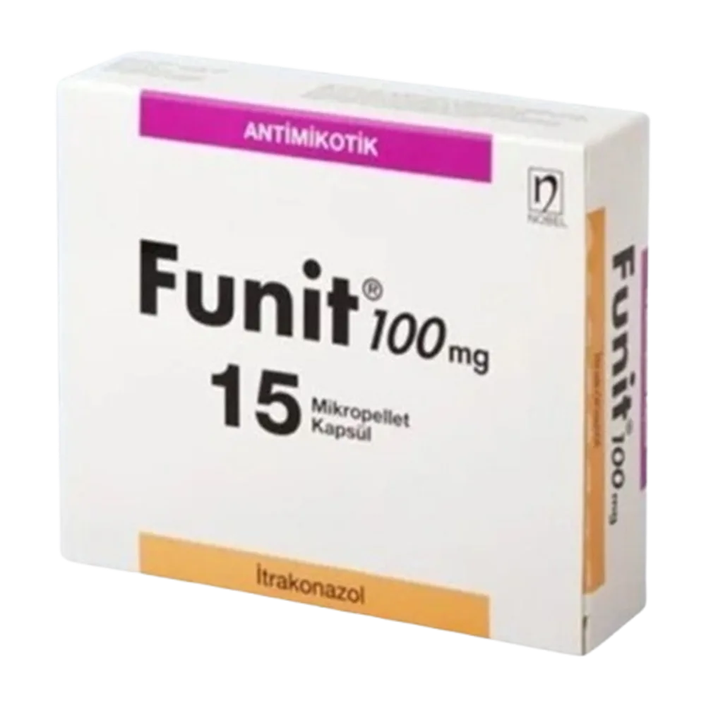 Funit itraconazol 100 mg x 15 caps