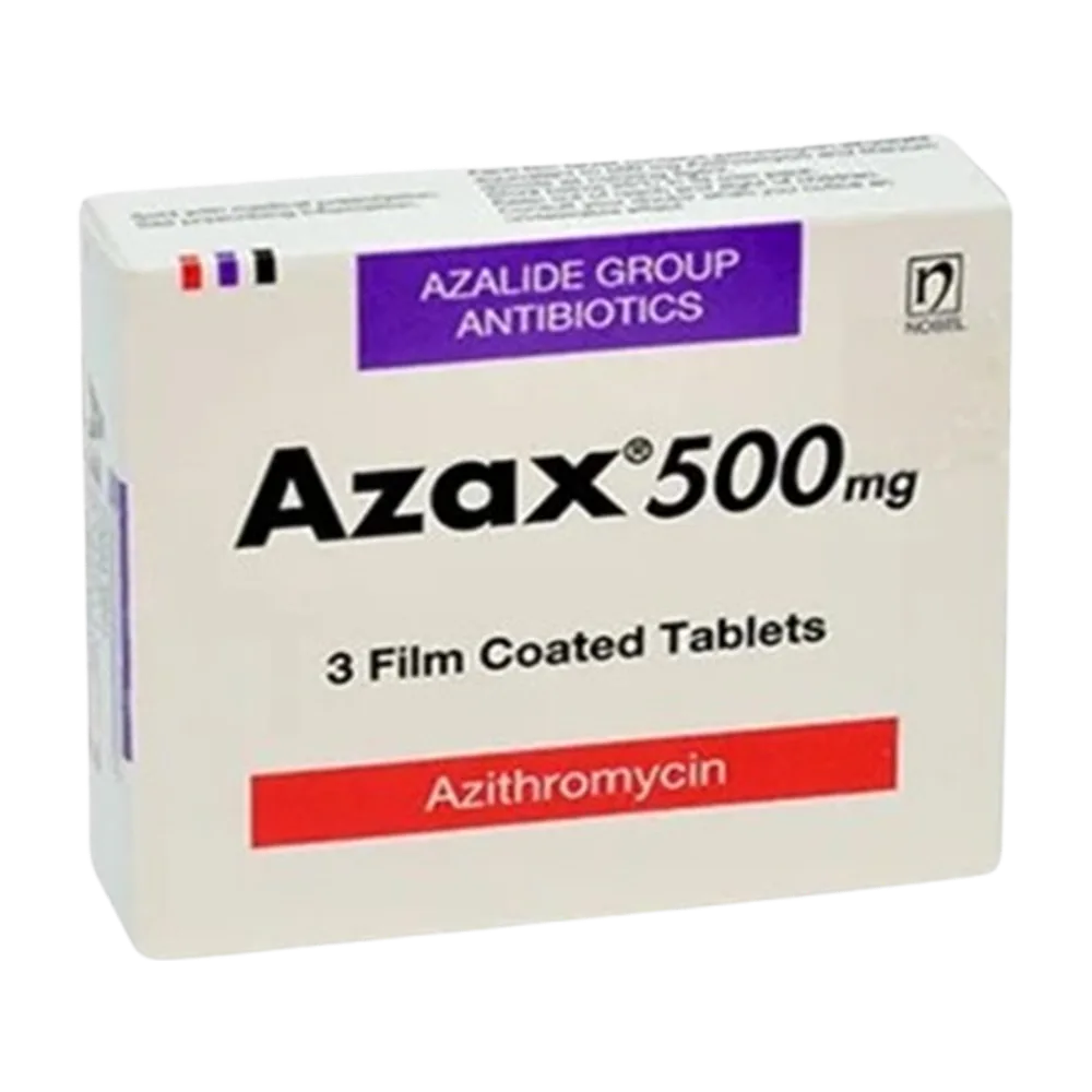 Azax 500 mg X 3 tab