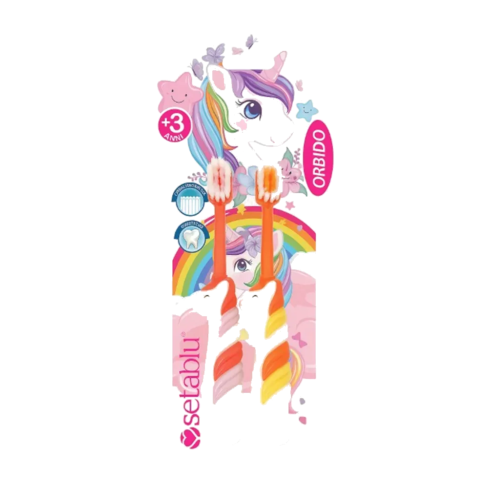 Brushe per dhembe Kids Unicorn A2