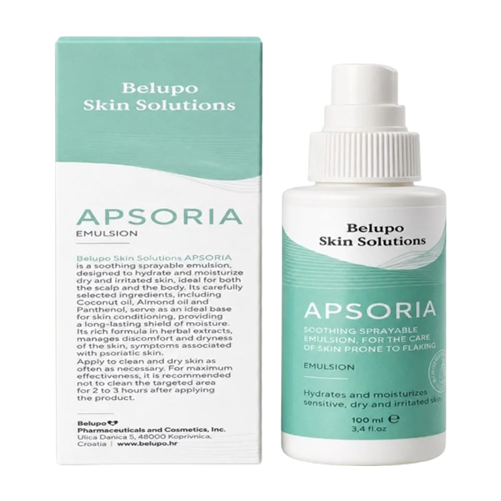 Apsoria emulsion skin solutions 100 ml