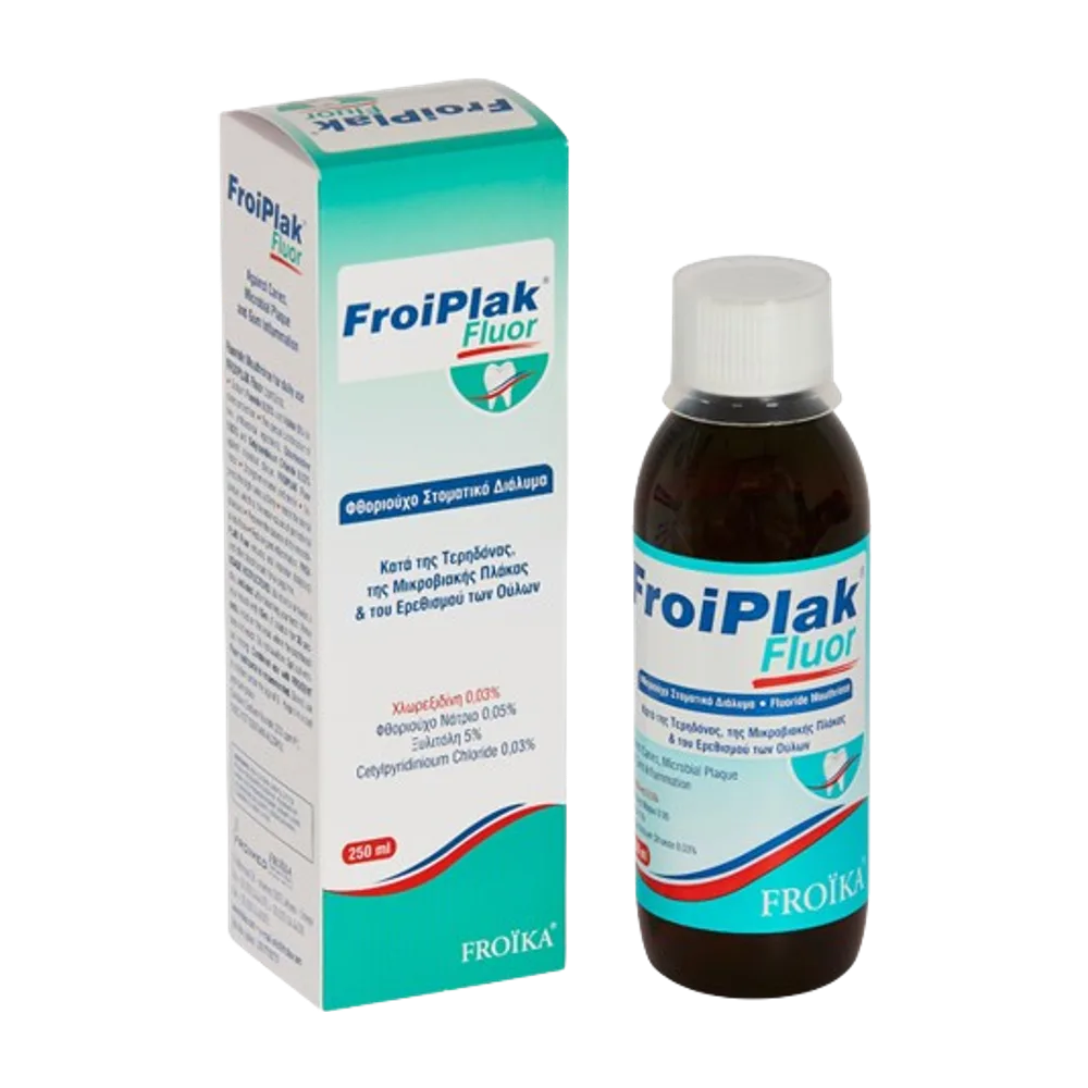 Froiplak fluor fluoride mouthrinse 250 ml