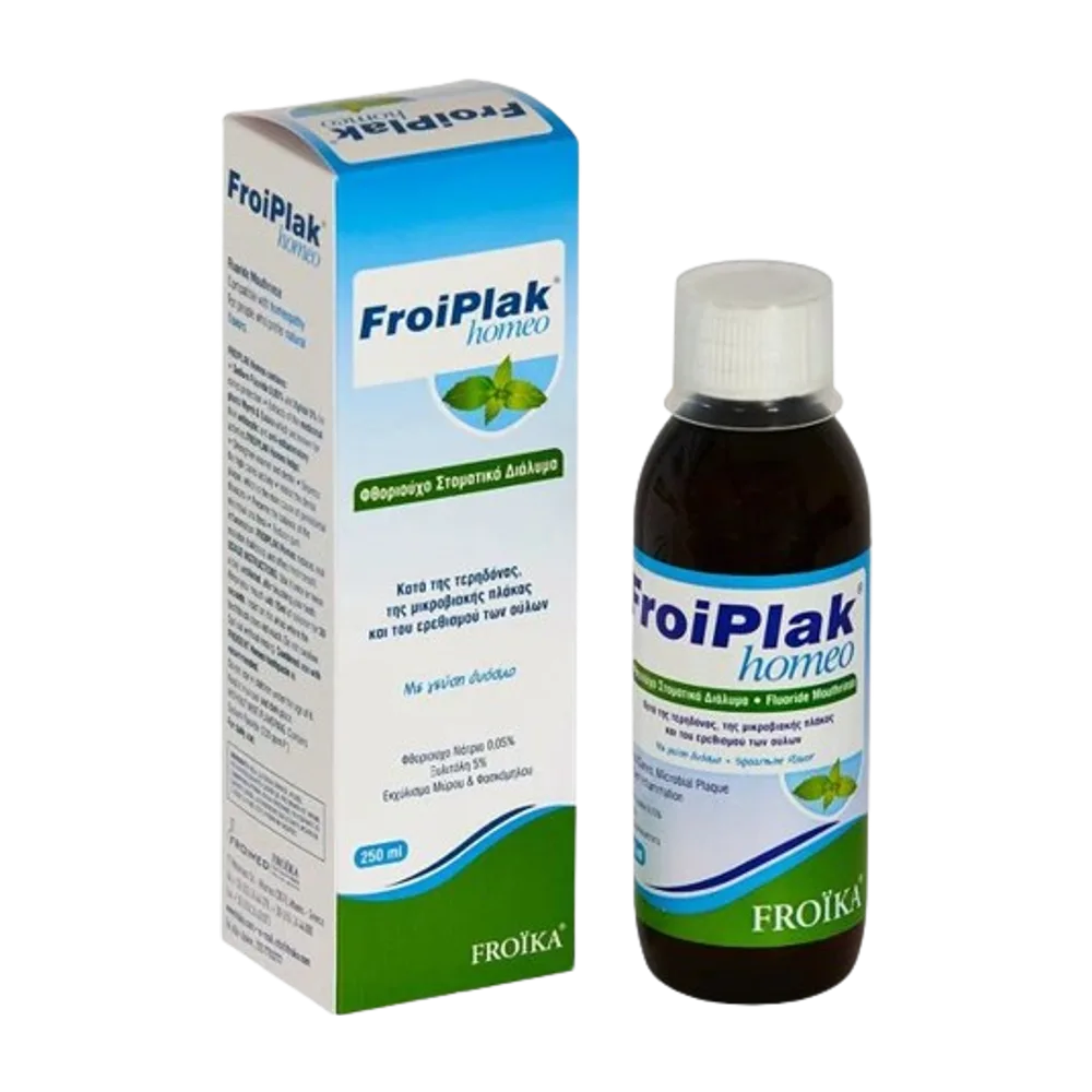 Froiplak Homeo Flouride Mouthrinse 250 ml