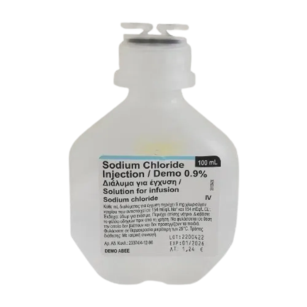 Sodium Chloride 0.9% 100 ml (DEMO S.A.)