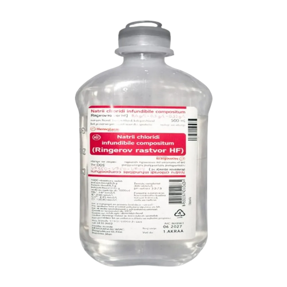 Ringerov Rastvor HF 500 ml A20