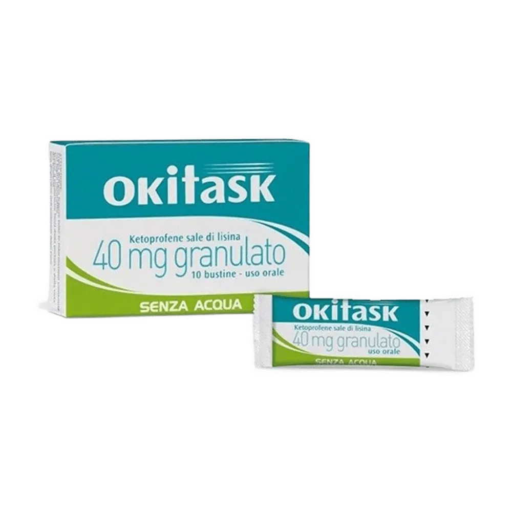 Okitask 40 mg 10 bustine