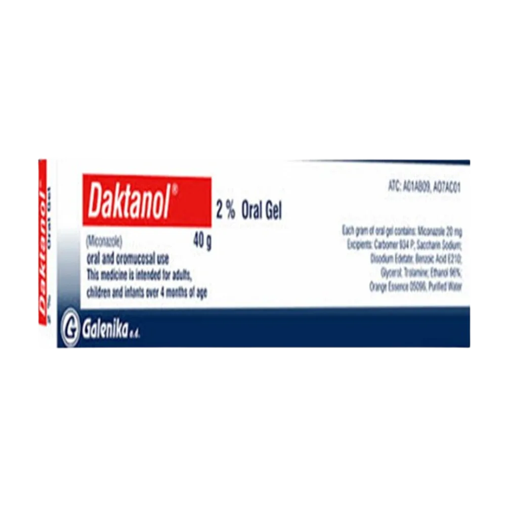 Daktanol 2% gel 40 g