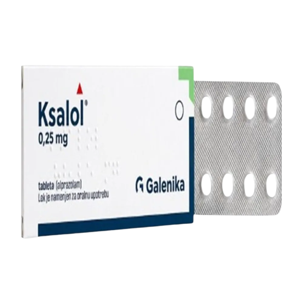 Ksalol 0.25 mg 30 tableta