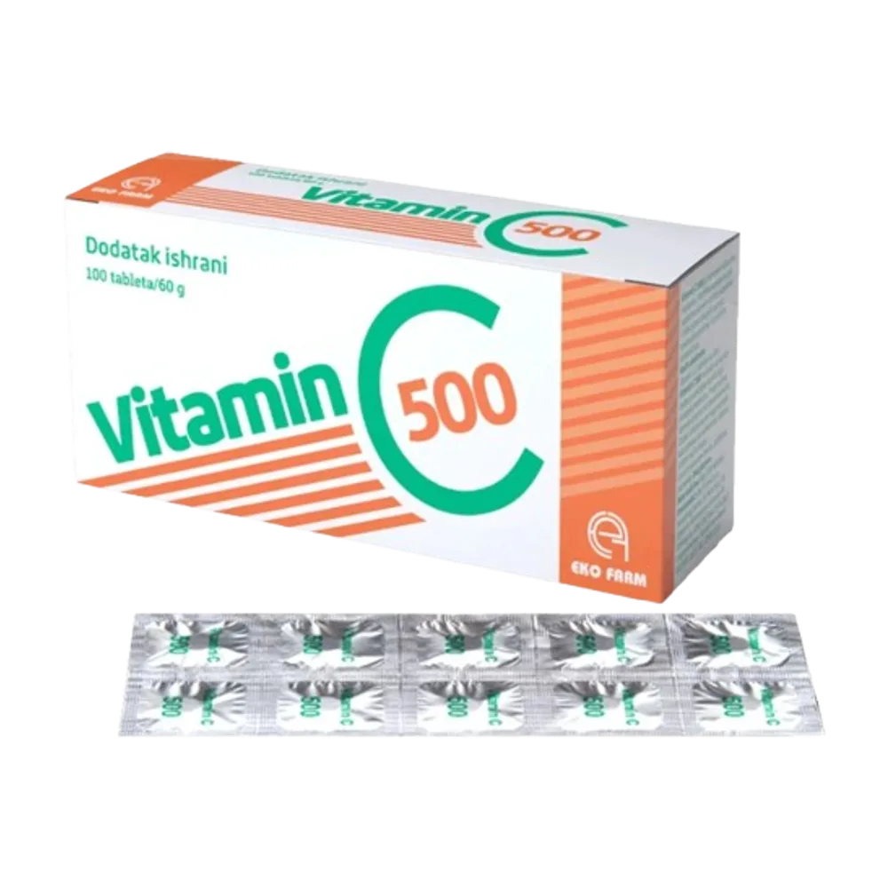 Vitamin C 500 mg X 100 Tableta