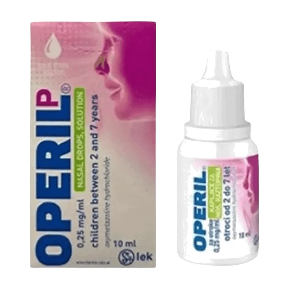 OPERIL-P 0.25 mg/ML nasal drops 10 ml 2-7 years