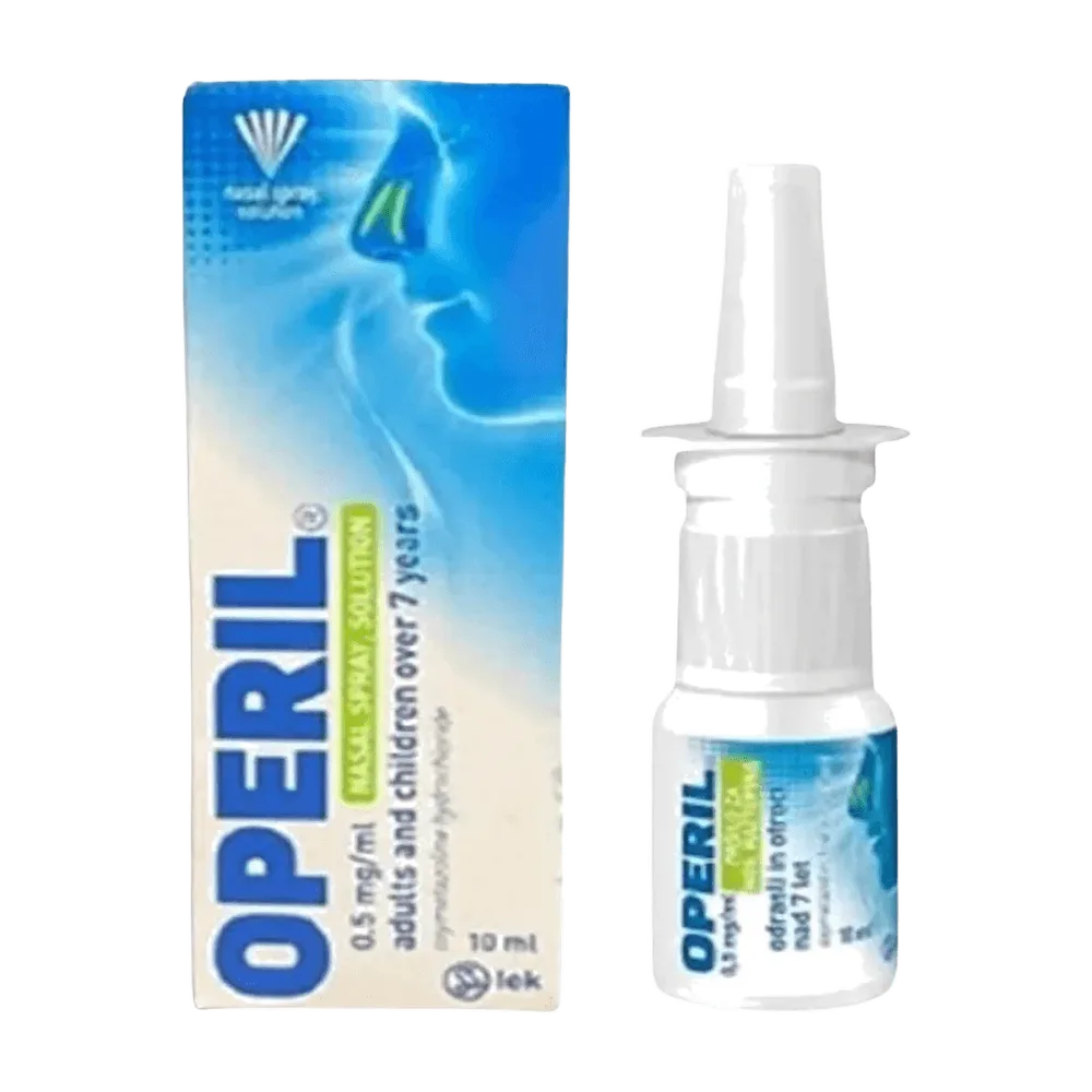 OPERIL 0.5 mg/ML nasal spray 10 ml Adults&Children 7+years