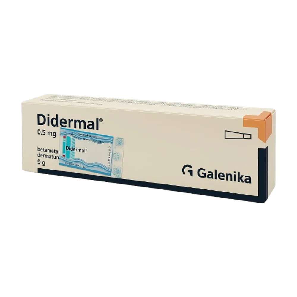 Didermal 0.5 mg + 1 mg/g mast 15 g