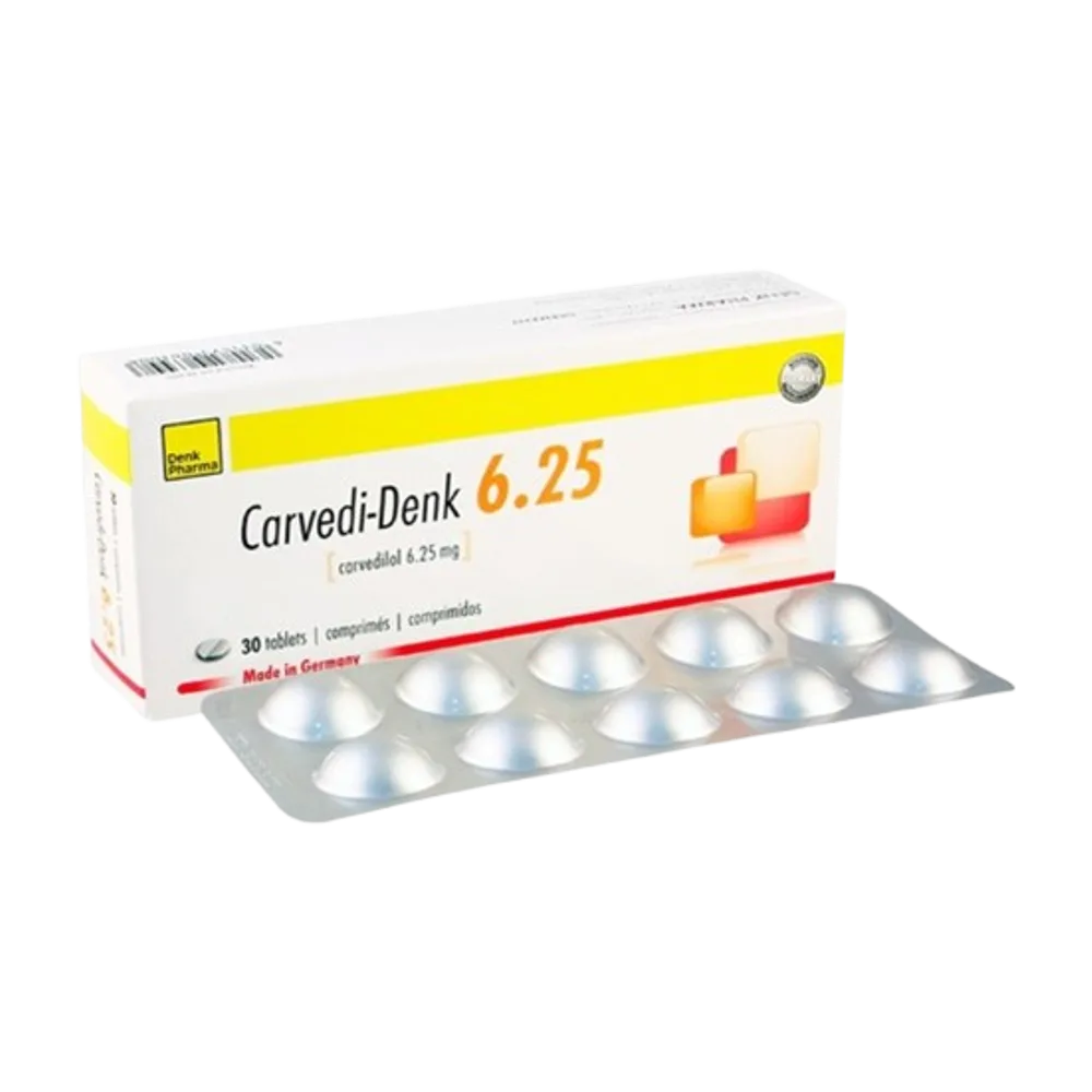 Carvedi-Denk 6.25 mg X 30tab