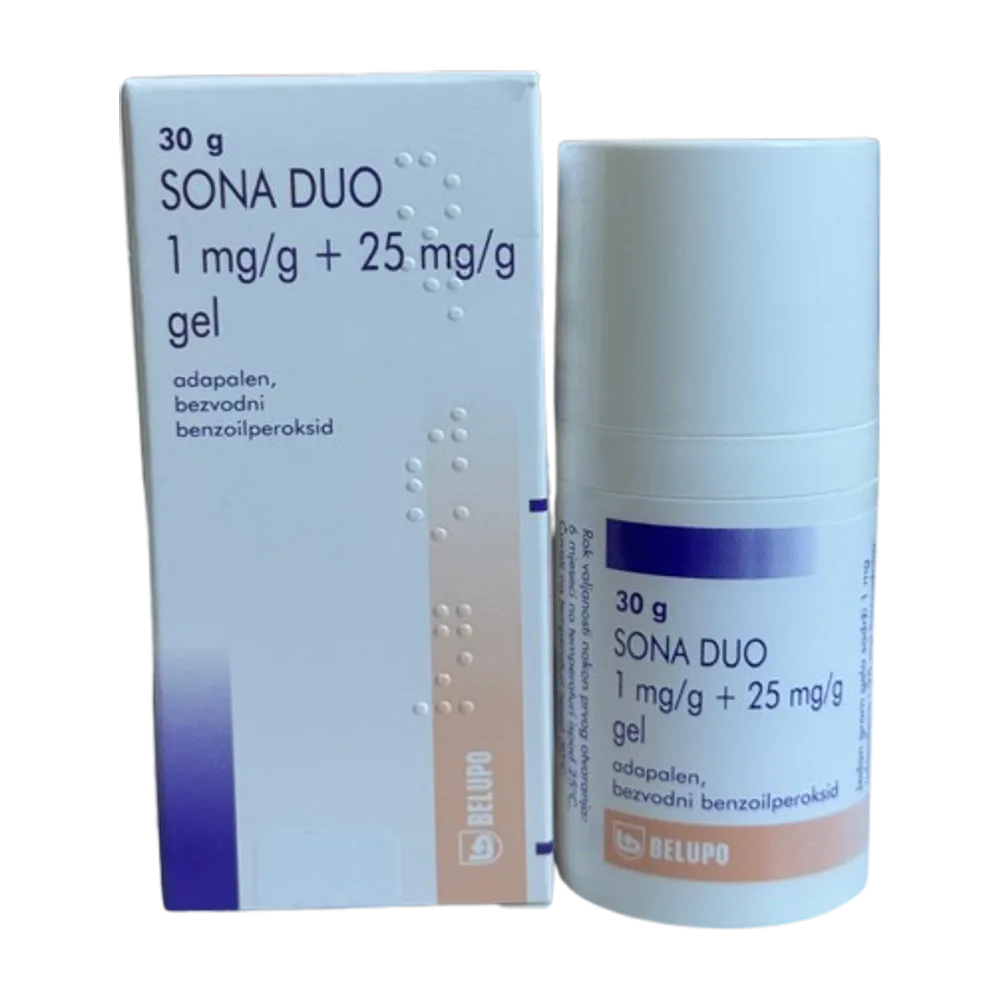 Sona Duo 1 mg/g + 25 mg/g (Belupo)