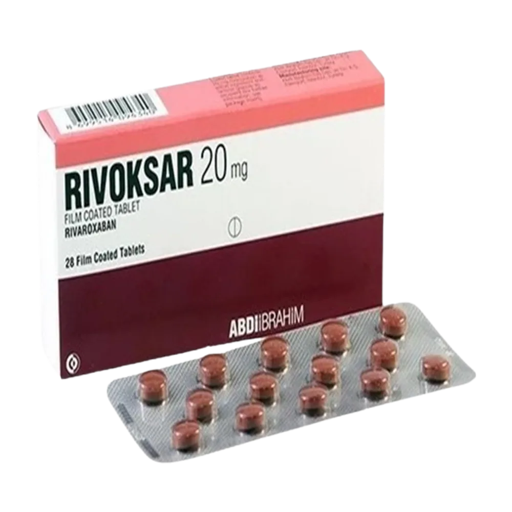 Rivoksar 20 mg X 28tab