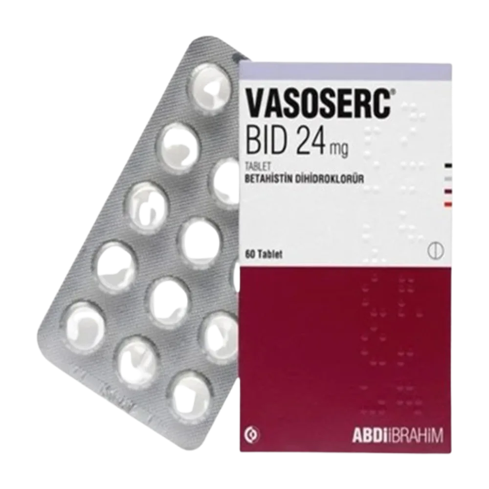 Vasoserc Bid 24 mg X 30 tab