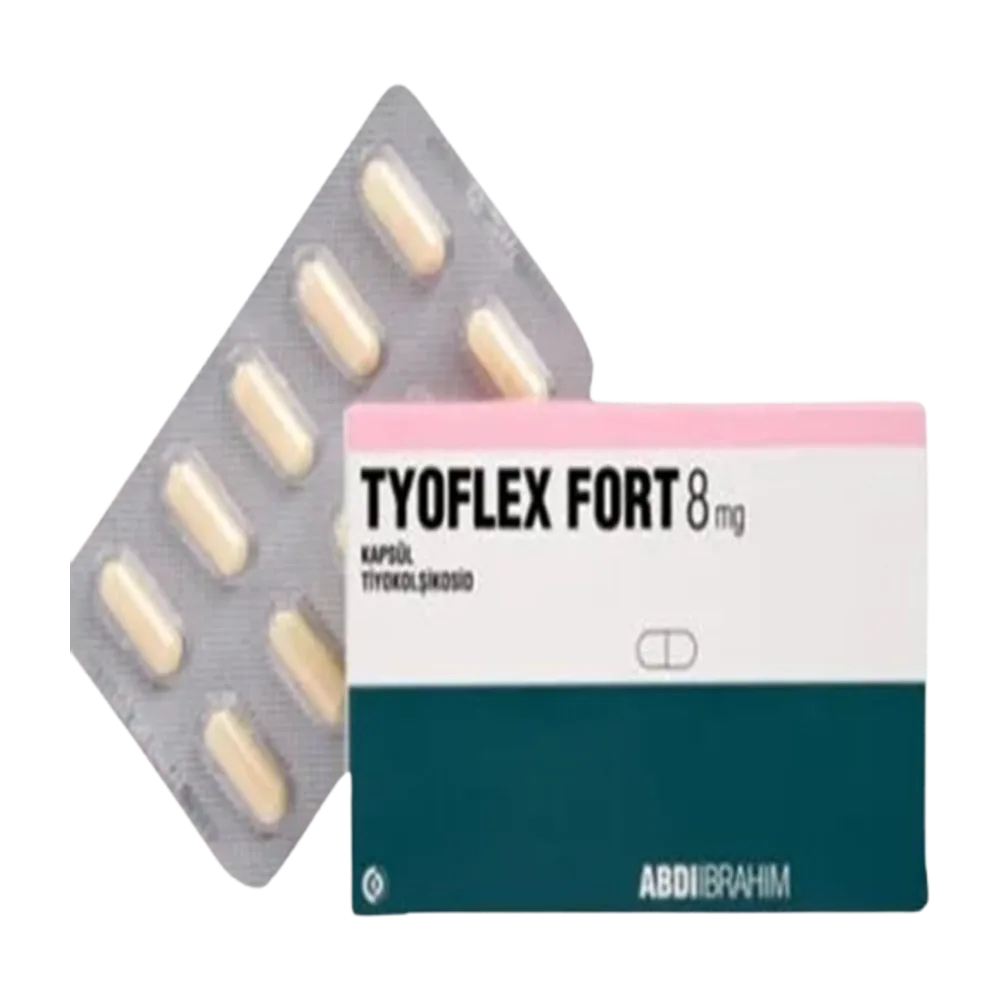 Tyoflex 8 mg X 14 caps