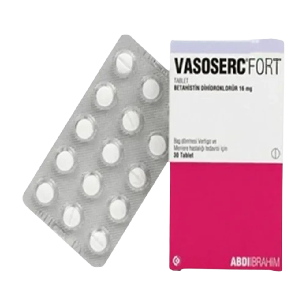 Vasoserc 16 mg X 30tab
