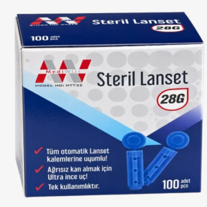 Gjilpëra sterile - LANCETS CONTOUR 28G A100 (0330)