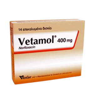 Vetamol 400mg X 14tab (1235)