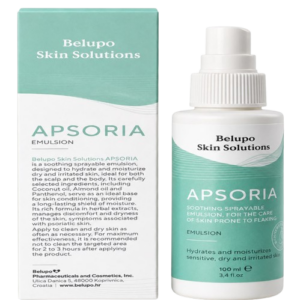Apsoria emulsion skin solutions 100ml (7692)