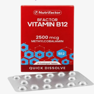 Bfactor vitamin b12 2500mcg 30tablets (5325)