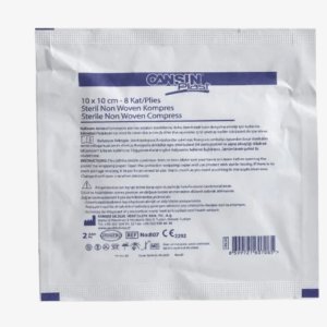 Gaz komprese sterile 10X10 / 8plies A2 (1191)