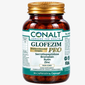 Glofezim pro serratiopeptidase bromelain rutin zinc 30capsules (5656)
