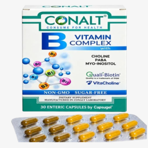 Vitamin B complex choline paba myo inositol 30capsules (5630)