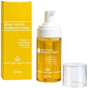 Bubble toner vitamin c glutathione kojic acid licorice 150ml (4181)